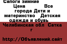 Сапоги зимние Skandia Tex › Цена ­ 1 200 - Все города Дети и материнство » Детская одежда и обувь   . Челябинская обл.,Сатка г.